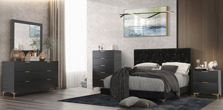 6 Piece Queen Bedroom Set by Mollai Collections | Bel Furniture