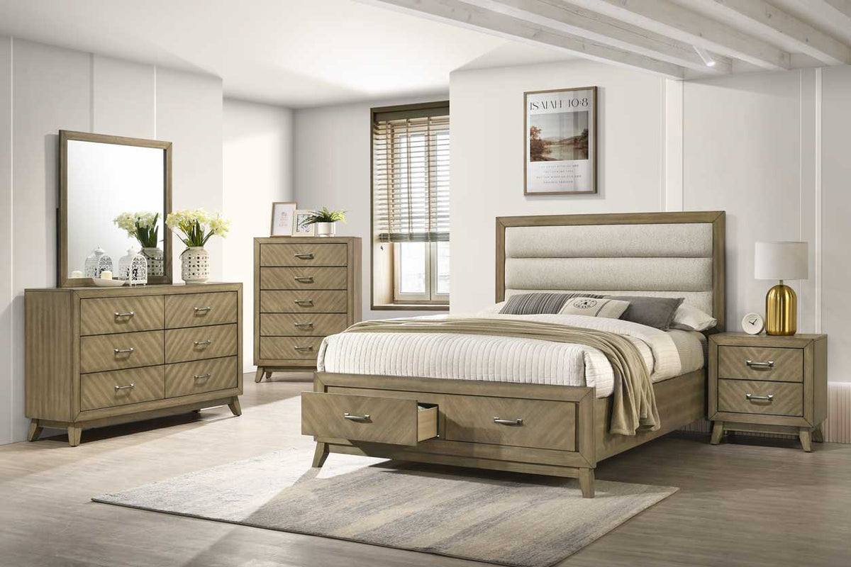 6 Piece Bedroom Set by Mollai Collections | Bel Furniture