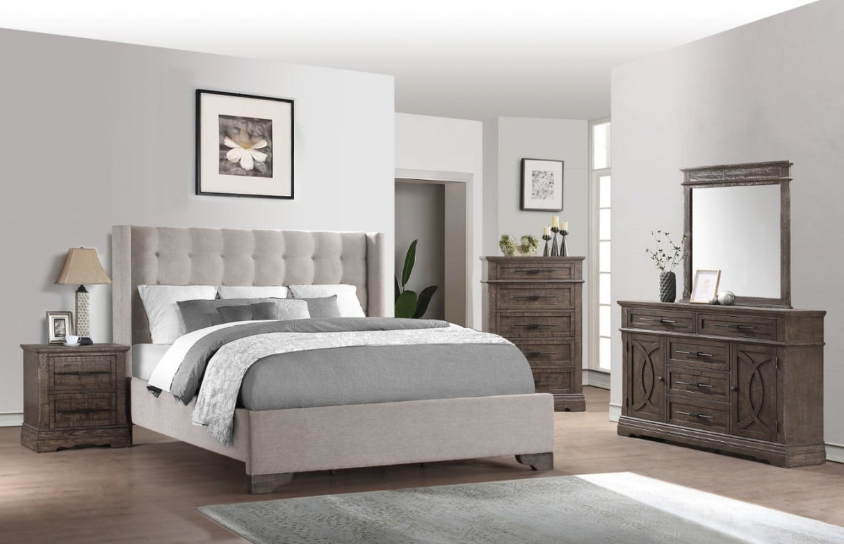 6 Piece Bedroom Set by Mollai Collections | Bel Furniture