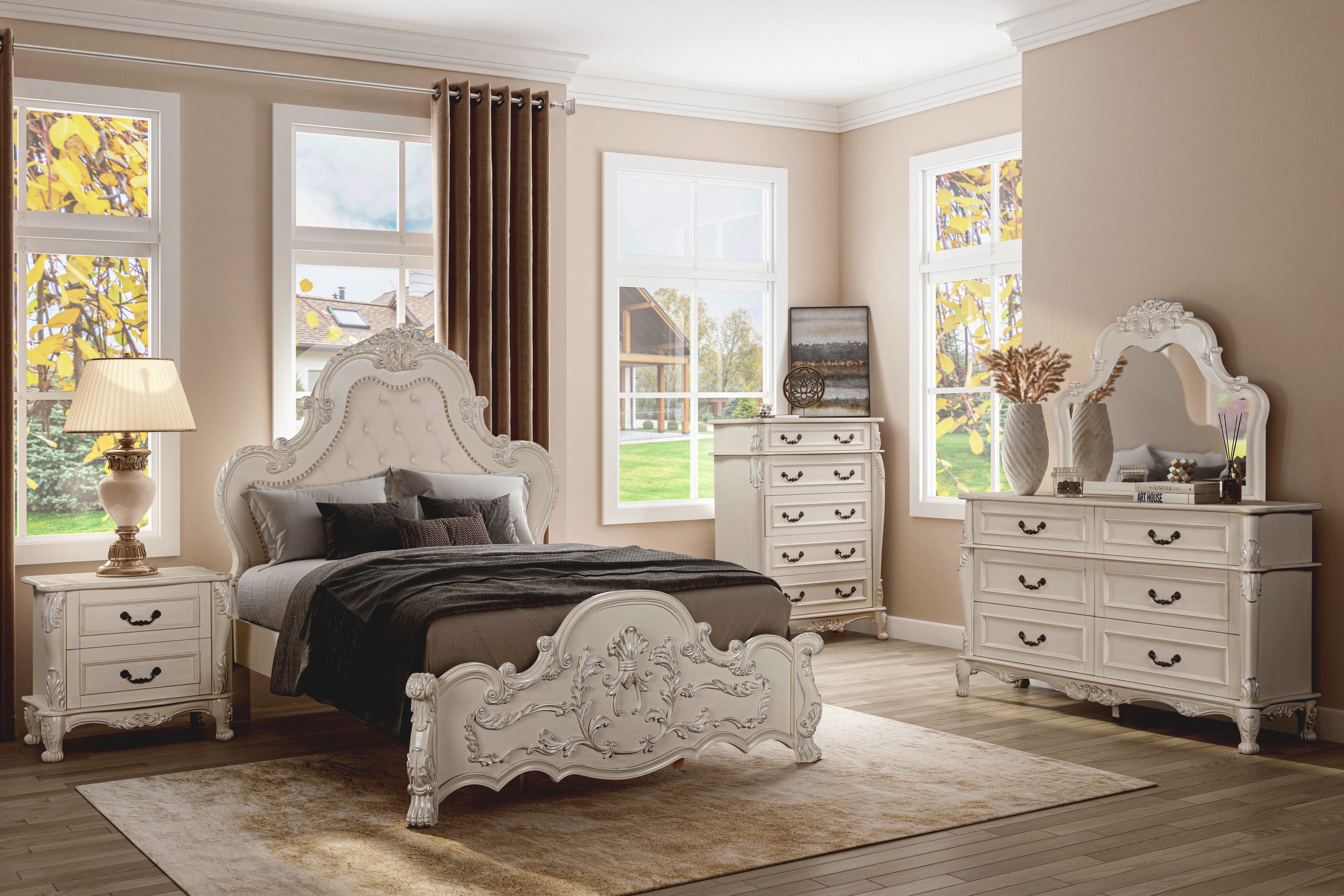 6 Piece Bedroom Set