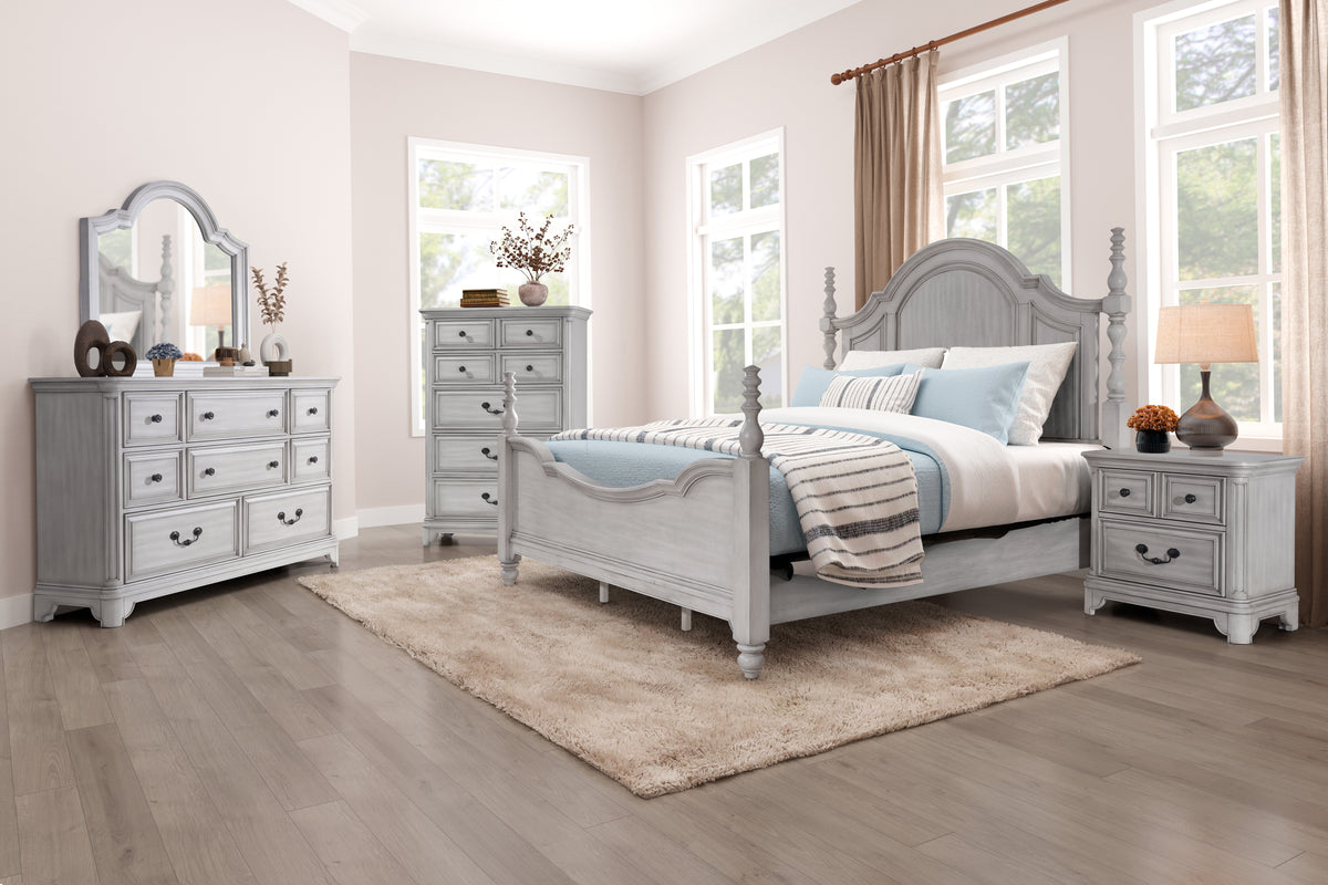 6 Piece Bedroom Set by Mollai Collections | Bel Furniture
