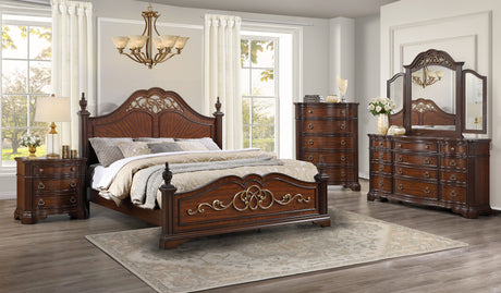 6 Piece Bedroom Set by Mollai Collections | Bel Furniture