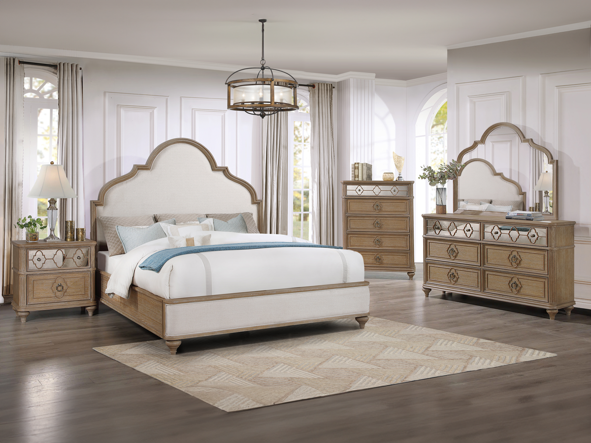 6 Piece Bedroom Set by Mollai Collections | Bel Furniture