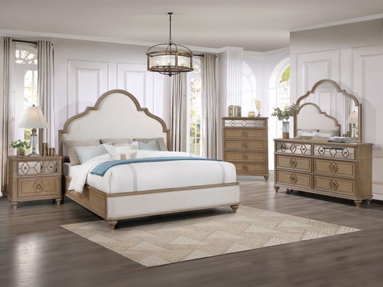 6 Piece Bedroom Set by Mollai Collections | Bel Furniture