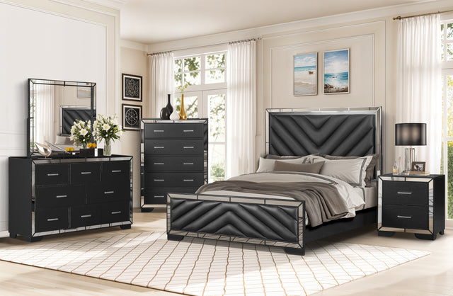 6 Piece Bedroom Set by Mollai Collections | Bel Furniture