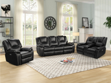 3 Piece Power Reclining Living Room Set by Sara Collections | Bel Furniture