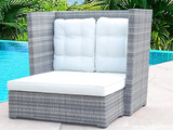2 Piece Patio Lounge Set by Mollai Collections | Bel Furniture