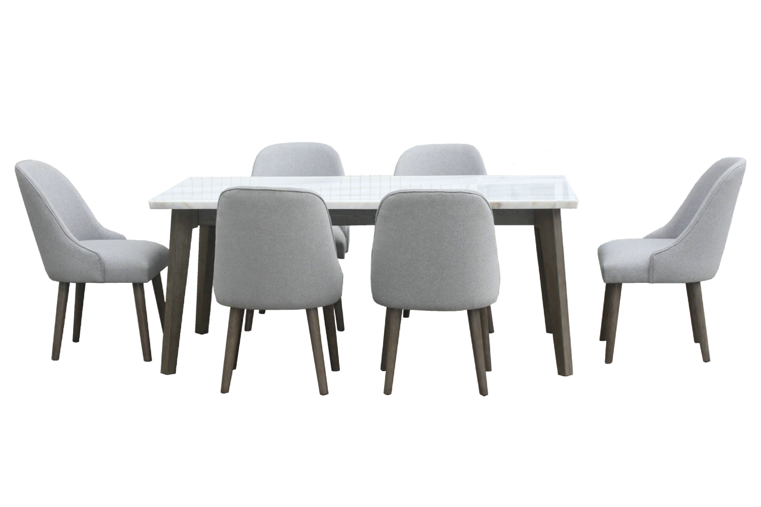 7 Piece Modern Dining Room Set