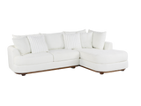 2 Piece Right Arm Facing Chaise Sectional by Sara Collections | Bel Furniture