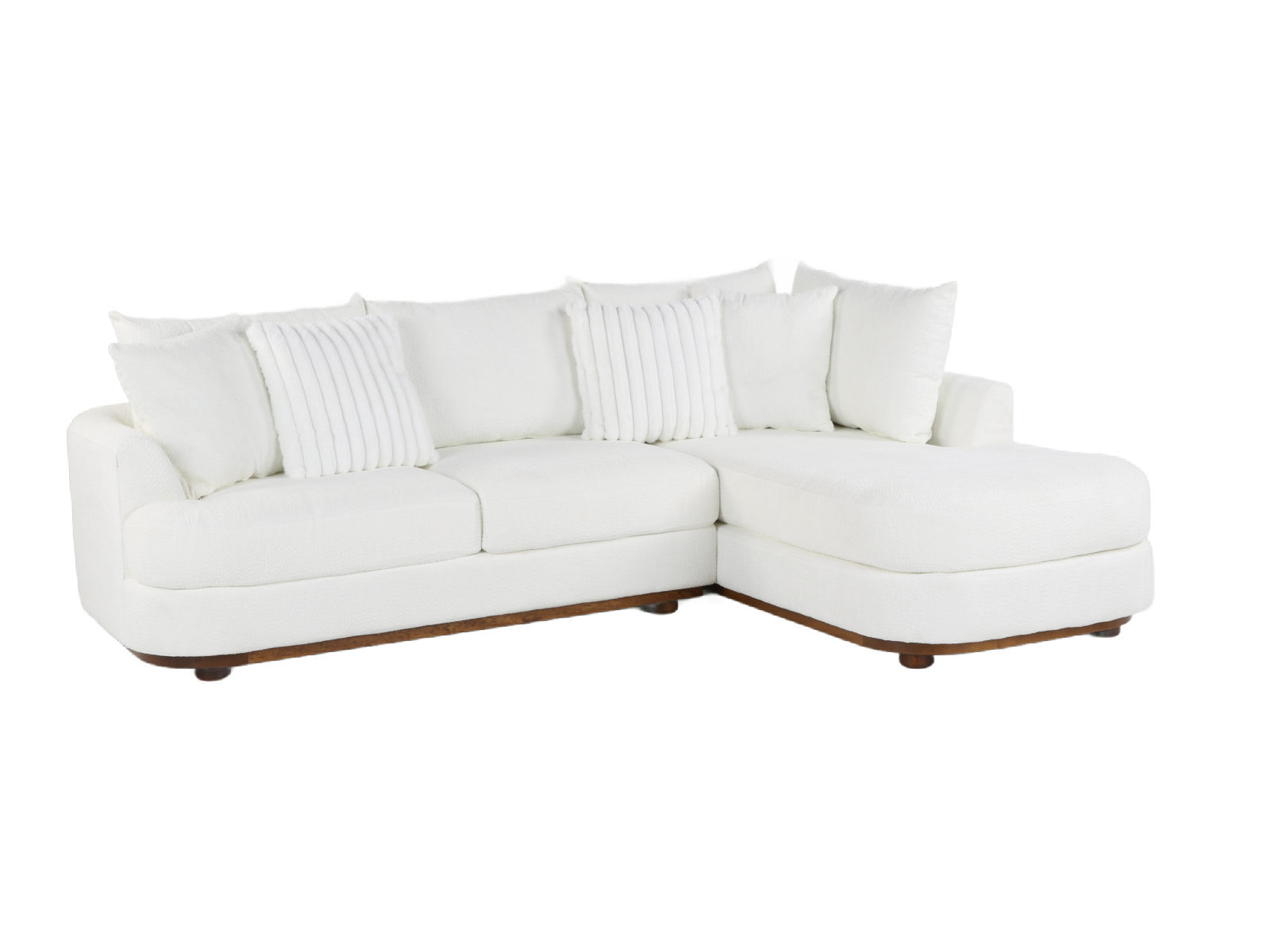 2 Piece Right Arm Facing Chaise Sectional