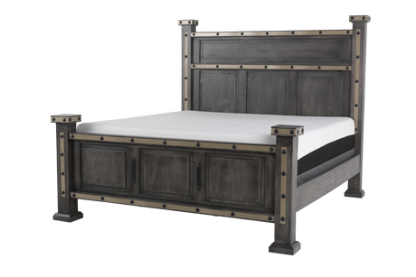 HACIENDA 6 Piece Bedroom set - Grey by Mollai Collections | Bel Furniture