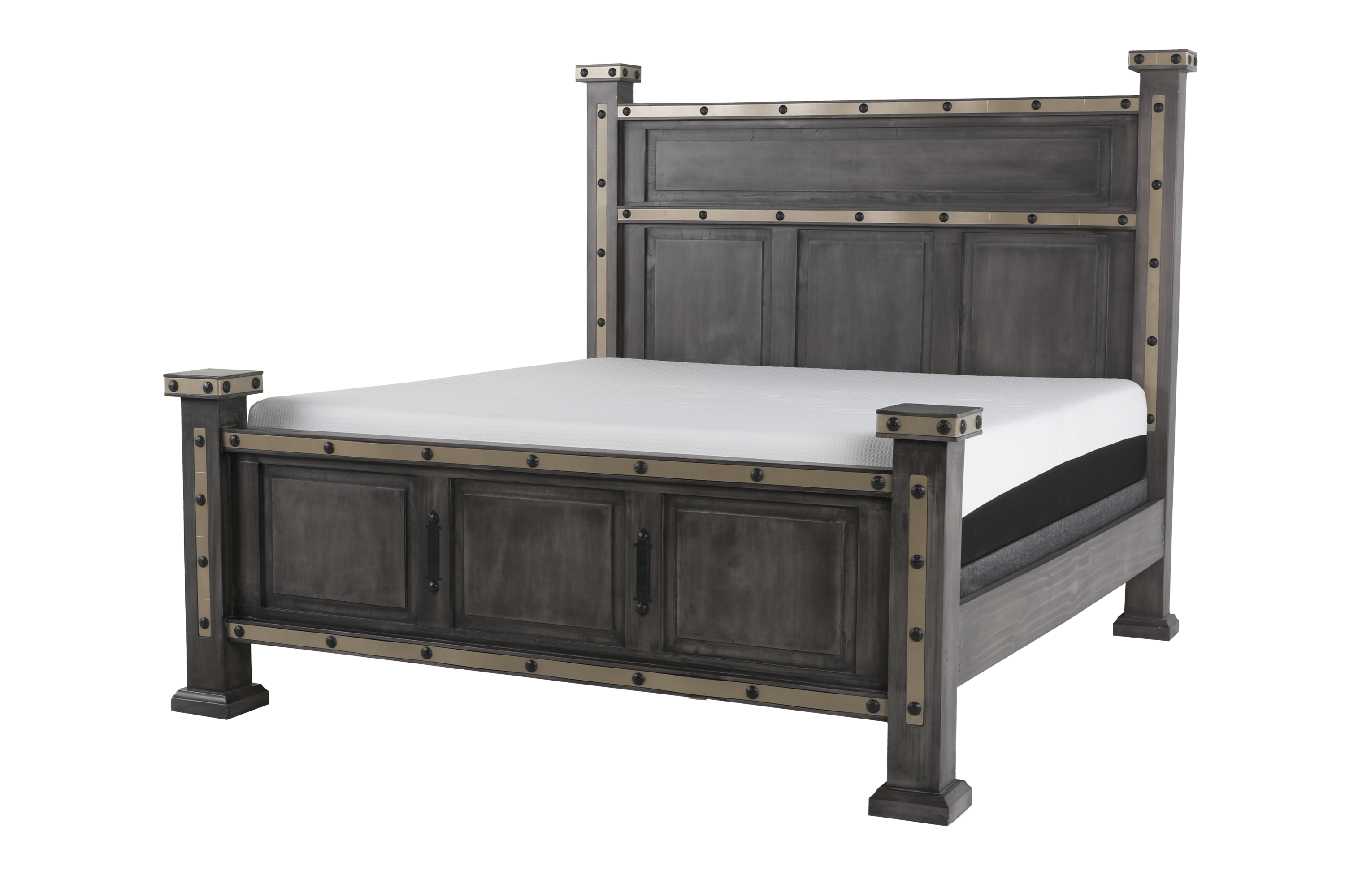 HACIENDA 6 Piece Bedroom set - Grey