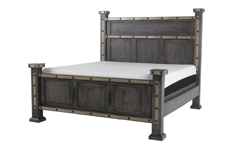 HACIENDA 6 Piece Bedroom set - Grey