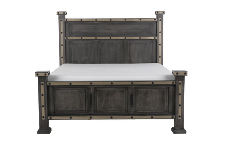 HACIENDA 6 Piece Bedroom set - Grey by Mollai Collections | Bel Furniture