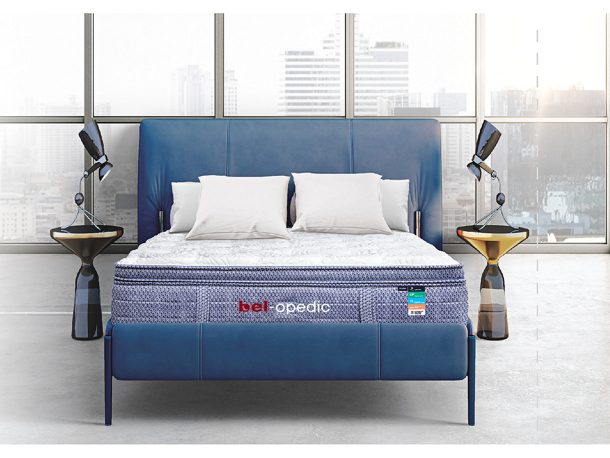 Darlene Box Top 14" Plush Pocket Coil Mattress by bel-opedic | Bel Furniture