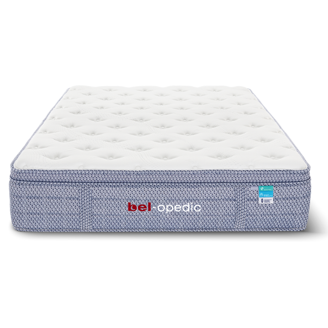 Amberlie Euro Top 13" Firm Pocket Coil Mattress by bel-opedic | Bel Furniture