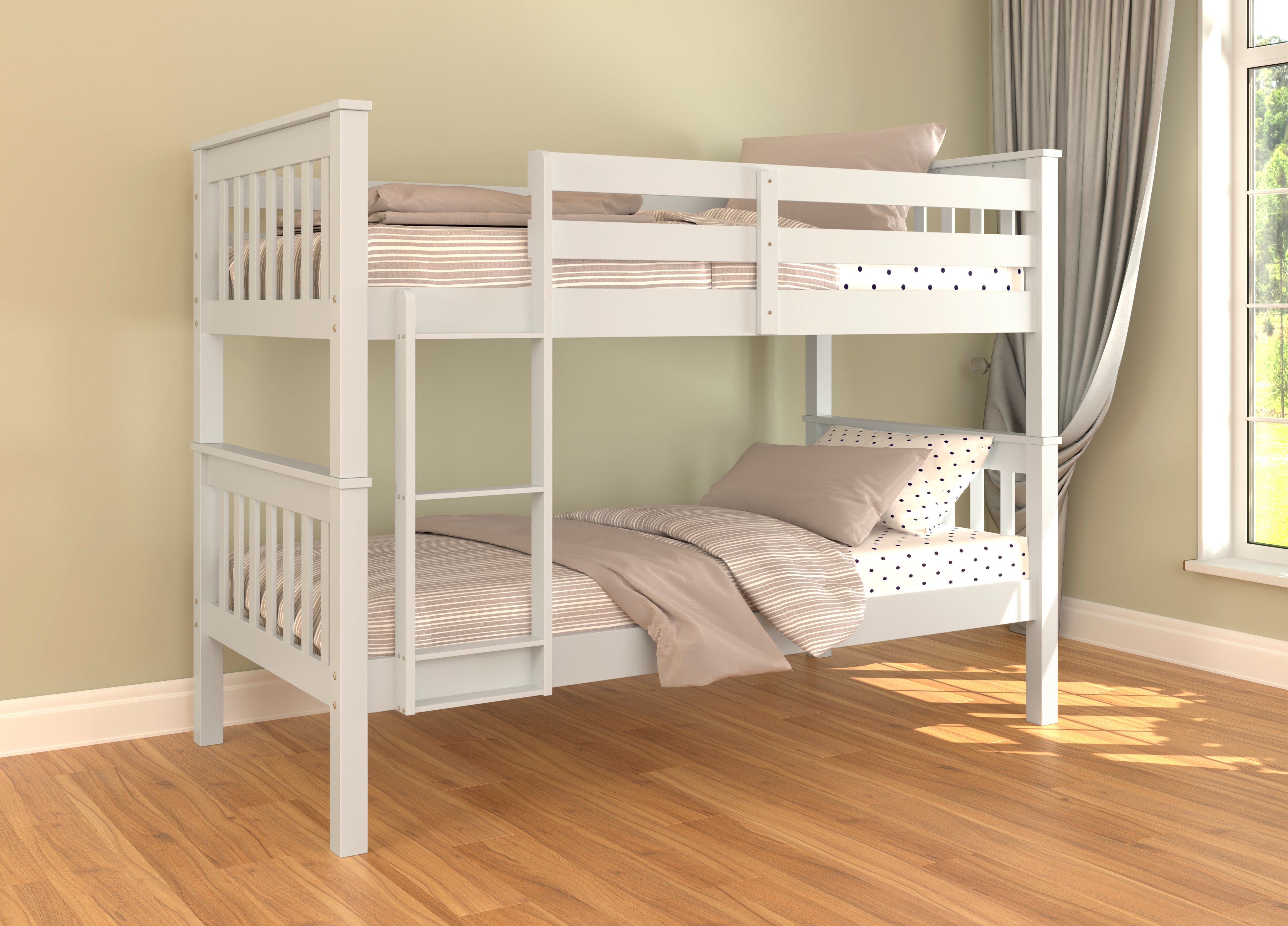 TWIN OVER TWIN BUNK BED
