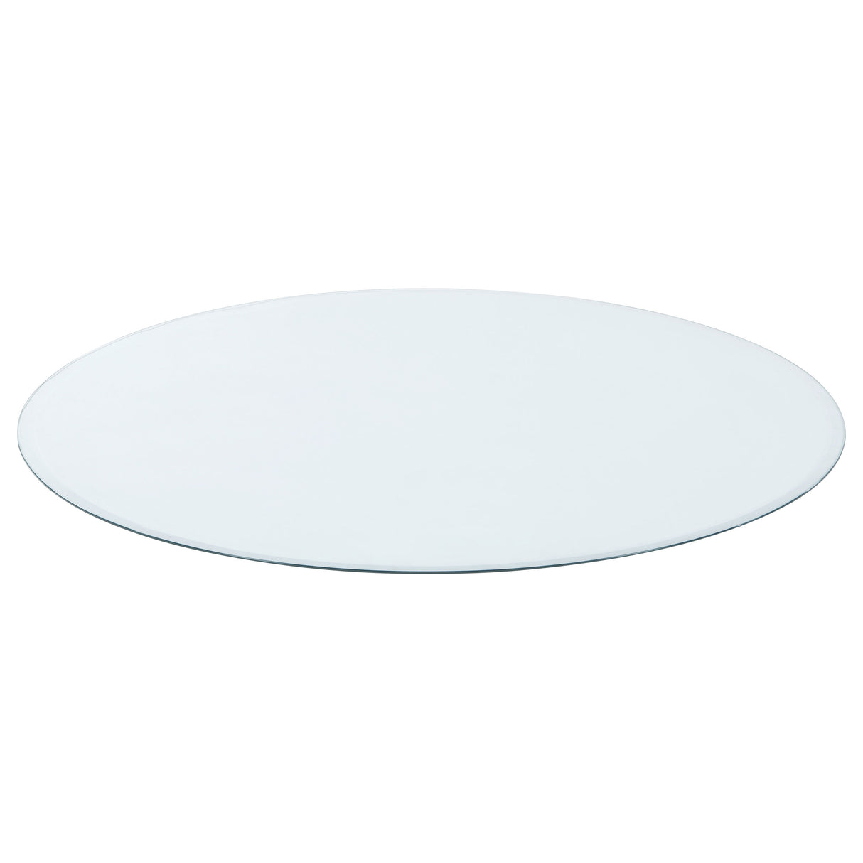 8mm Round Clear Tempered Glass Top