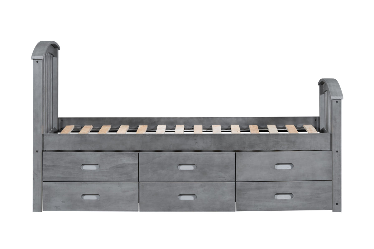 Captain Twin Bed by Mollai Collections | Bel Furniture