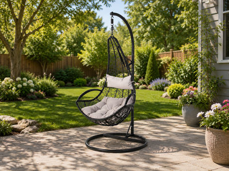 3 Piece Basket Swing Chair