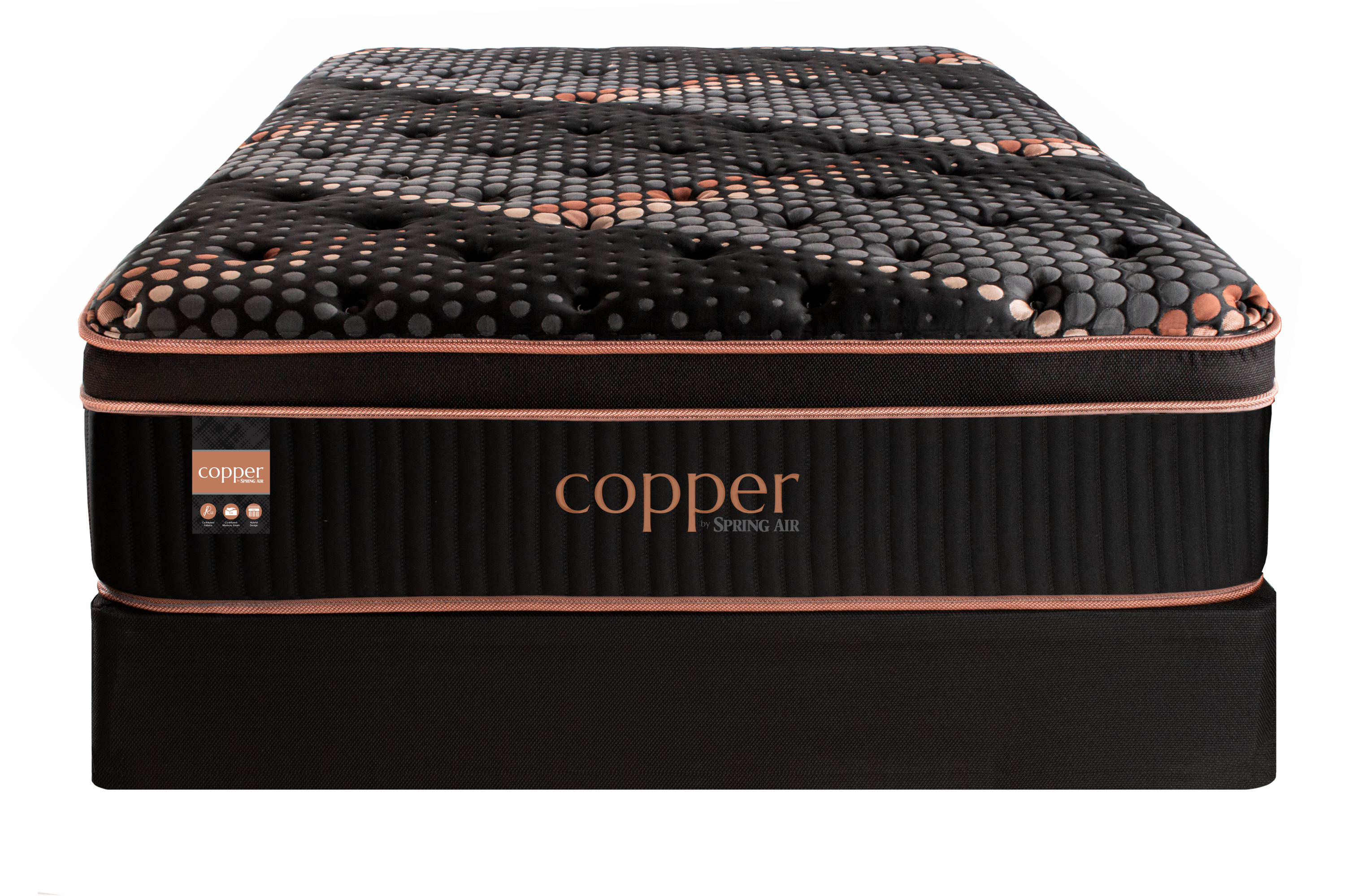 Morenci Hybrid Plush Euro Top Mattress - Copper