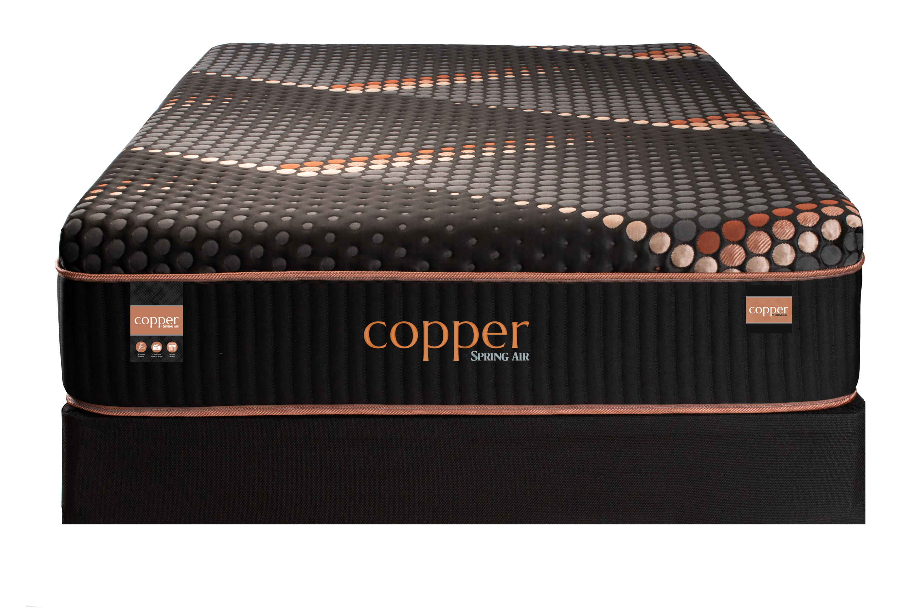 Bingham Hybrid Smooth Top Medium Mattress - Copper