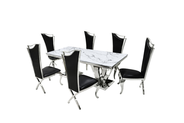 7 Piece Modern Dining Room Set