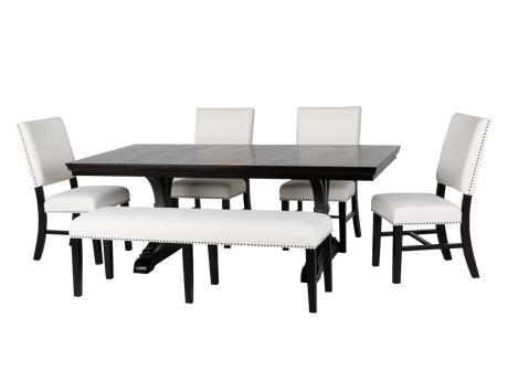 6 Piece Dining Room Set by Mollai Collections | Bel Furniture