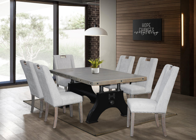 7 Piece Dining Room Set by Mollai Collections | Bel Furniture