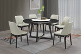 8-Piece Dining Room Set with Rotating Tray by Mollai Collections | Bel Furniture