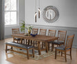 8 Piece Extendable Dining Room Set by Mollai Collections | Bel Furniture