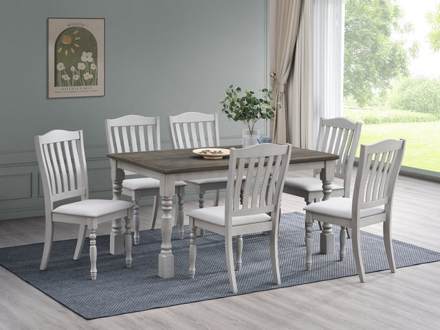 7 Piece Dining Room Set by Mollai Collections | Bel Furniture