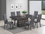 7 Piece Dining Room Set by Mollai Collections | Bel Furniture