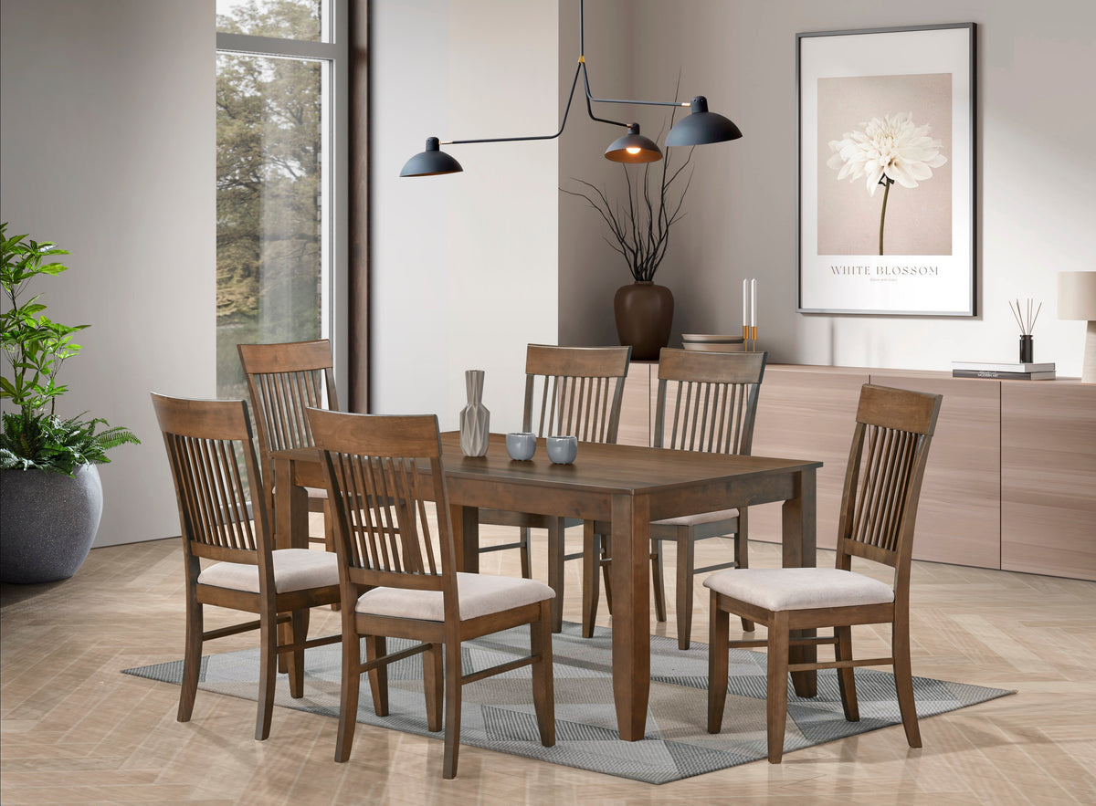 7 Piece Dining Room Set by Mollai Collections | Bel Furniture