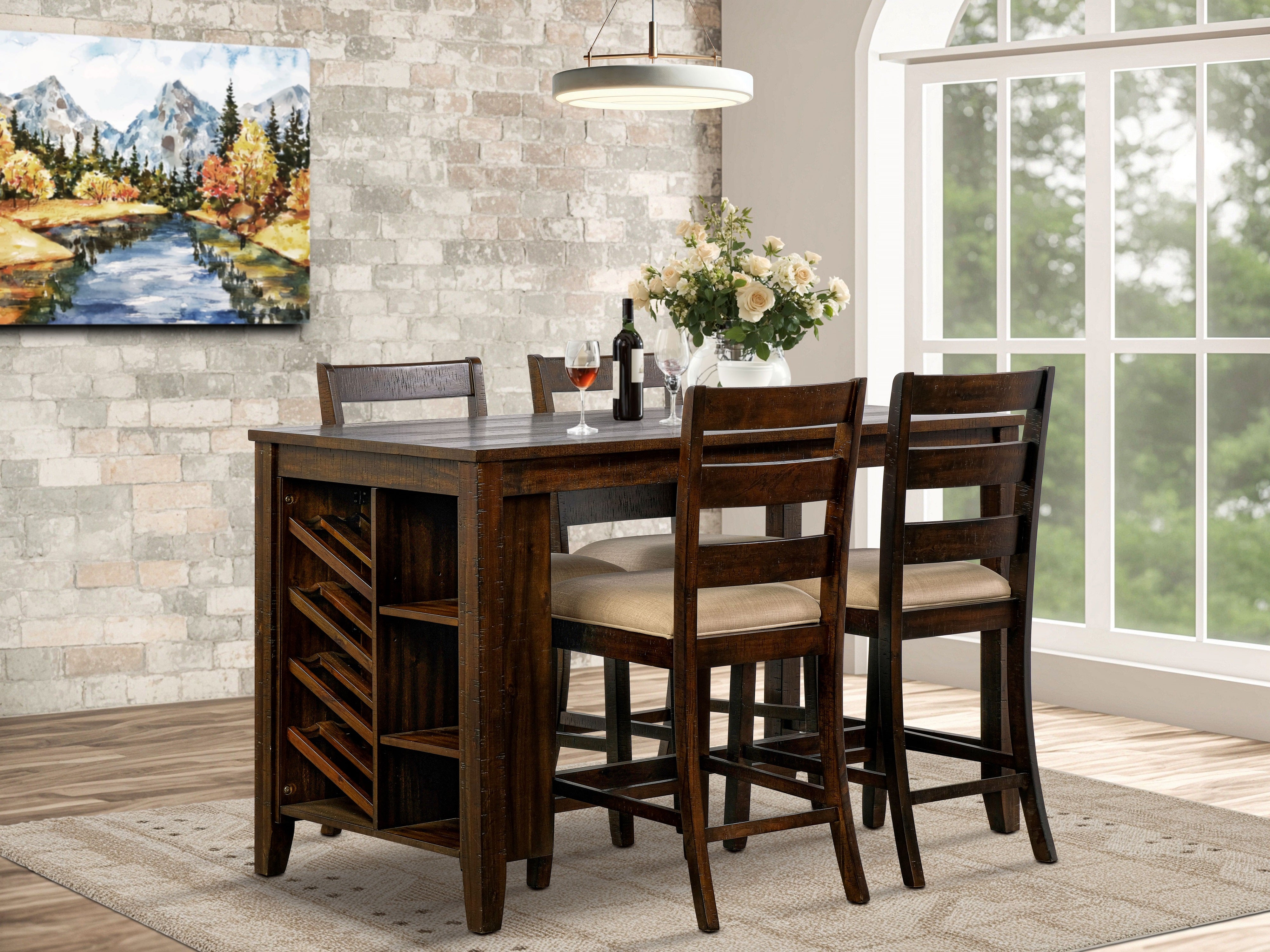 5 PIECE DINING ROOM SET