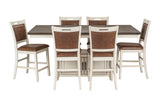7 Piece Pub Dining Room Set by Mollai Collections | Bel Furniture