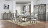Grand-Platinum 9 Piece Dining Room Set by Mollai Collections | Bel Furniture