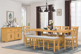 8 Piece Counter Height Dining Room Set by Mollai Collections | Bel Furniture