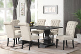 7 Piece Dining Room Set by Mollai Collections | Bel Furniture
