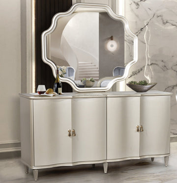 Sideboard with Mirror by Mollai Collections | Bel Furniture