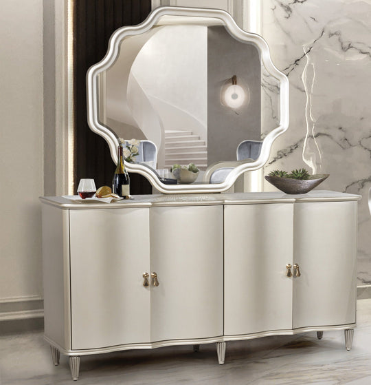 Sideboard with Mirror by Mollai Collections | Bel Furniture