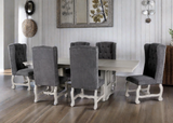ASPEN / MAGNOLIA 7 PIECE DINING ROOM SET by Mollai Collections | Bel Furniture