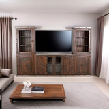 HACIENDA 3 PIECE ENTERTAINMENT CENTER by Mollai Collections | Bel Furniture