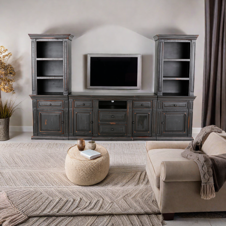 MAGNOLIA / ASPEN 3 PIECE ENTERTAINMENT CENTER by Mollai Collections | Bel Furniture