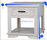 Charles-Nero White 3 PIECE COFFEE TABLE SET by Mollai Collections | Bel Furniture