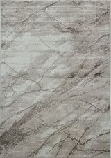 .Forza Taupe Power-Loomed Area Rug - 6' 6" x 9' 0"