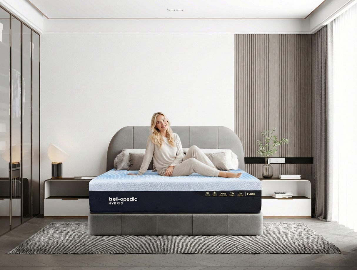 Bel-Opedic Rejuvenation 14" Plush Cooling Hybrid Mattress