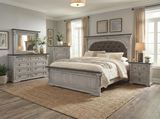 Alamo 6 Piece Weathered Gray Bedroom Set