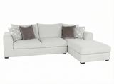 Armless Chair – Ivory Sectional Extension Seat