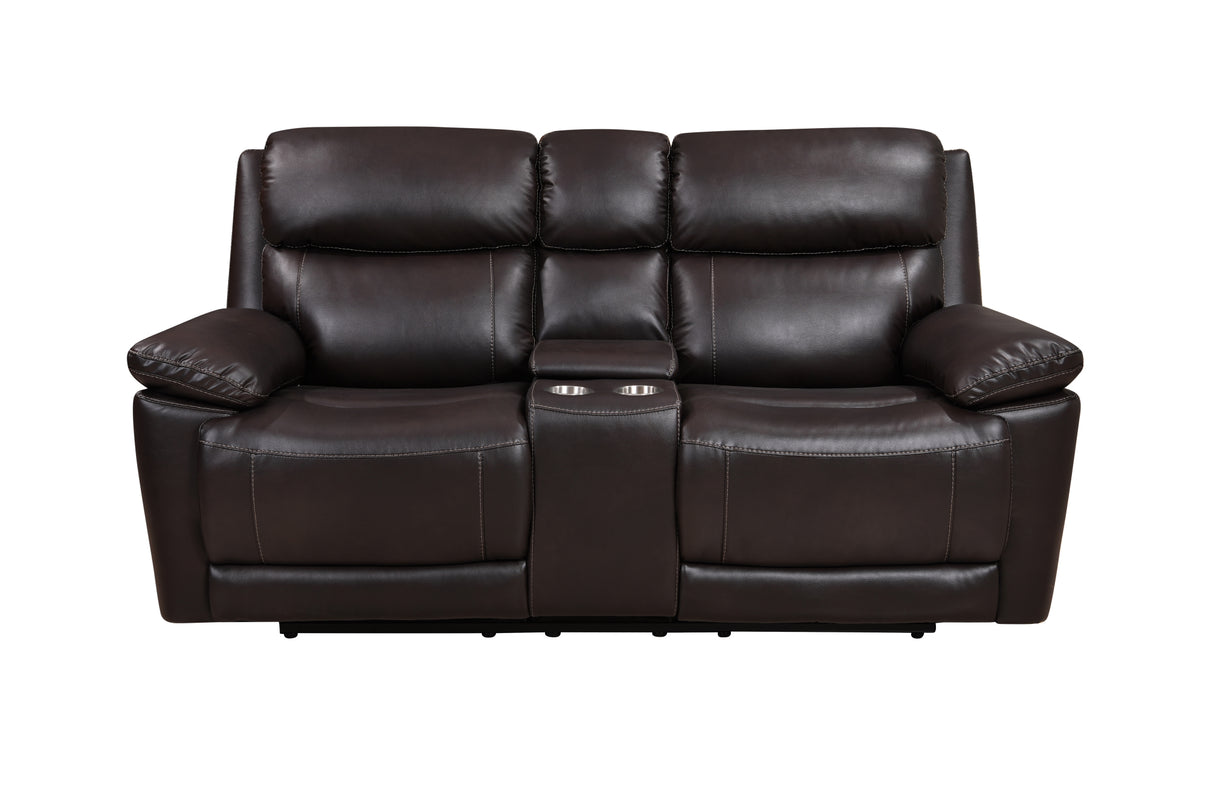3 Piece Power Reclining Living Room Set by Sara Collections | Bel Furniture
